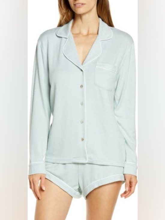 UGG Other - UGG Sage Green Loungewear Set - Button Top & Elastic Shorts